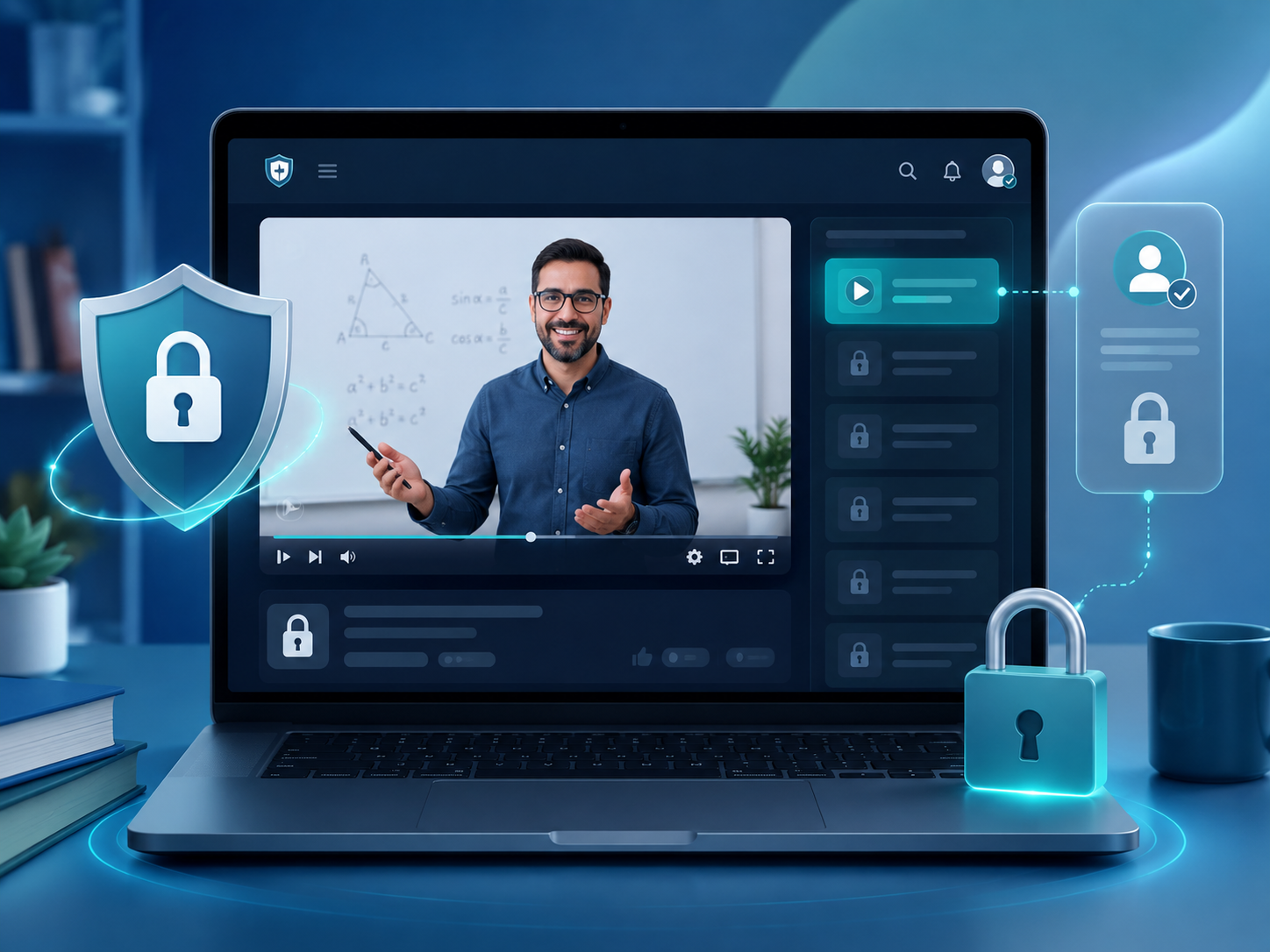 پنل مدیریت کلاس آنلاین